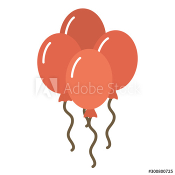 balloons helium floating icon balloons helium floating icon