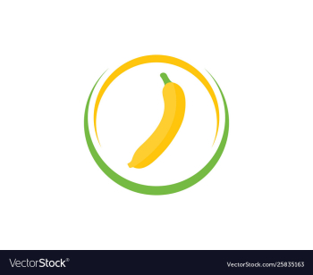 Banana logo vector image Banana logo vector image