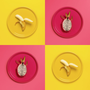 Bananas and Dragon Fruits Bananas and Dragon Fruits