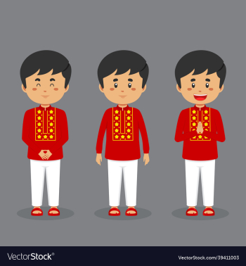 bangladesh character with various expression bangladesh character with various expression