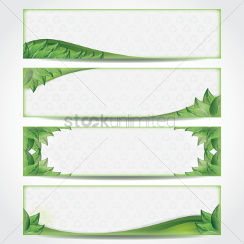 Banner design set Banner design set