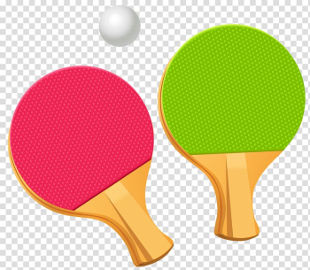 Banner illustration, Table tennis racket , Table Tennis Ping Pong Paddles transparent background PNG clipart
