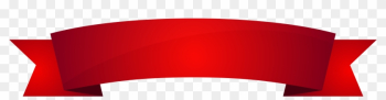 Banner Red Clipart Image - Red Ribbon Banner Png