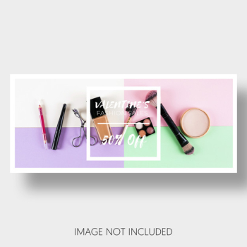 Banner template sales valentine's day Free Psd Banner template sales valentine's day Free Psd
