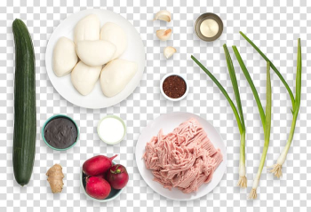 Baozi Vegetarian cuisine Vegetable Gua bao Ingredient, steam bun transparent background PNG clipart