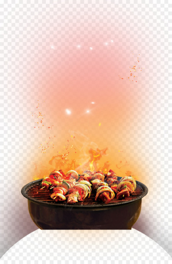 Barbecue Churrasco Hot dog Food - Barbecue food material picture decoration 