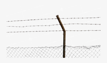 Barbed Wire Fence - Fence - Free Transparent PNG Download - PNGkey