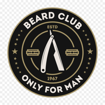 Barber Logo Cosmetologist Beard Moustache - Beard Barber Logo Cosmetologist Beard Moustache - Beard