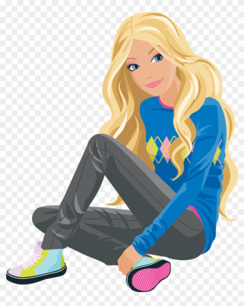 Barbie Dolls, Barbie Com, Girly Things, Sparkle, Google - Fashion Illustration Sitting Girl