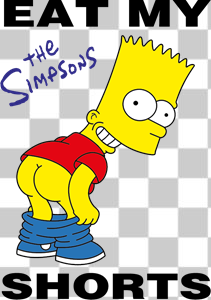 Bart Simpson Eat My Shorts Logo Vector Bart Simpson Eat My Shorts Logo Vector