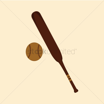 Base ball and bat Base ball and bat