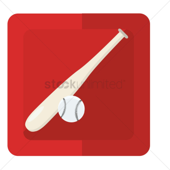 Baseball bat and a ball Baseball bat and a ball