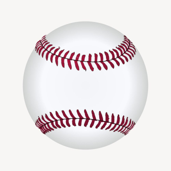 Baseball, sport equipment illustration. Free | Free Photo - rawpixel