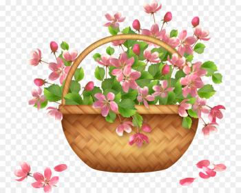 Basket Flower Clip art - flower Basket Flower Clip art - flower