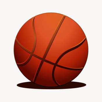 Basketball clipart, sport equipment illustration | Free Vector - rawpixel