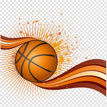 Basketball Euclidean , basketball and watercolor transparent background PNG clipart