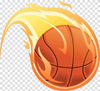 Basketball illustration, Basketball Fire Illustration, Basketball flame transparent background PNG clipart