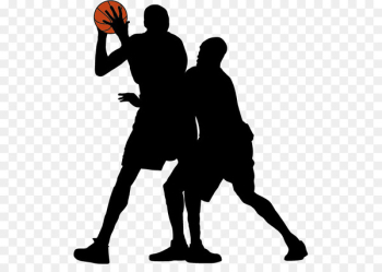 Basketball Silhouette Sport Clip art - Cartoon Basketball Basketball Silhouette Sport Clip art - Cartoon Basketball