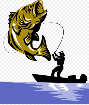Bass fishing Fishing rod Largemouth bass - Fishing industry fishing rod fishing boat 