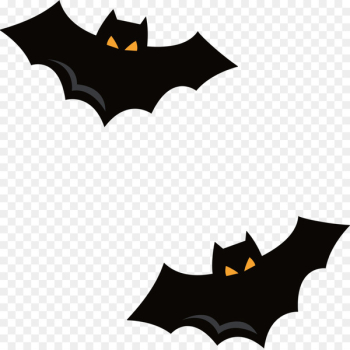 Bat Halloween - Black Halloween Bat 