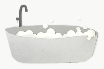 Bath tub paper craft design element | Free transparent png - 2320734 Bath tub paper craft design element | Free transparent png - 2320734