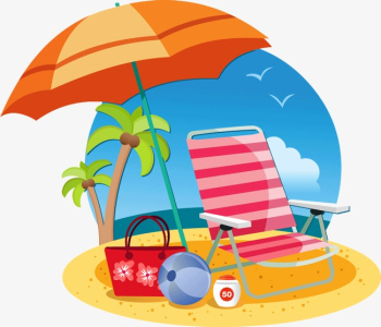 Bathing Beach, Sun Bath, Beach Chairs, Coconut Tree PNG ...
