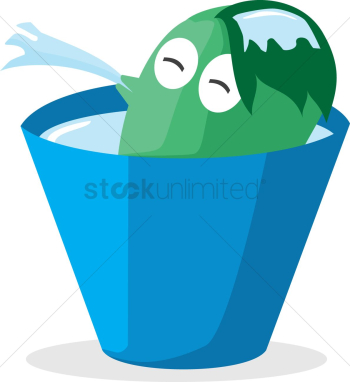 Bathing monster Bathing monster