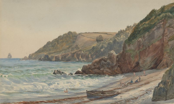 Bathing Place, Anstey's Cove | Free Photo - rawpixel