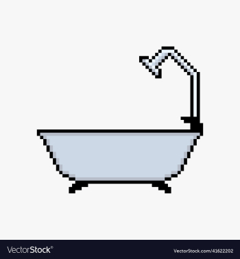 bathtub pixel art bathtub pixel art