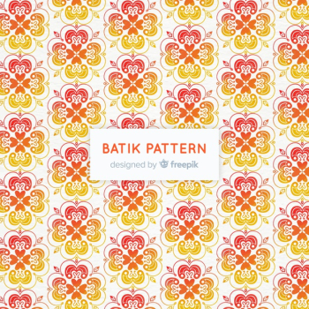 Batik pattern template Batik pattern template