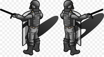 Baton Police officer - Riot police Baton Police officer - Riot police