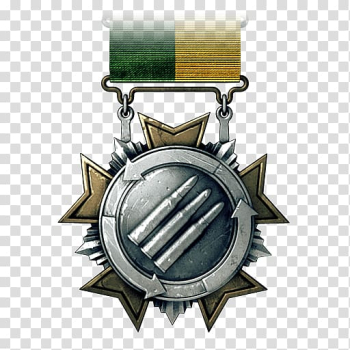 Battlefield 3 Ribbons and Medals Battlefield 4 Weapon, medal transparent background PNG clipart