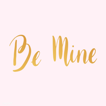 Be mine typography style vector | Free stock vector - 517666 Be mine typography style vector | Free stock vector - 517666