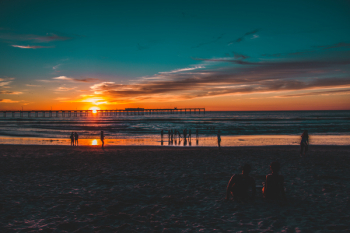 Beach at Sunset Beach at Sunset