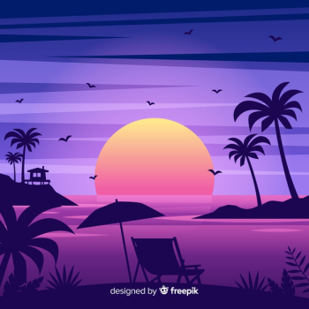 Beach background Free Vector Beach background Free Vector