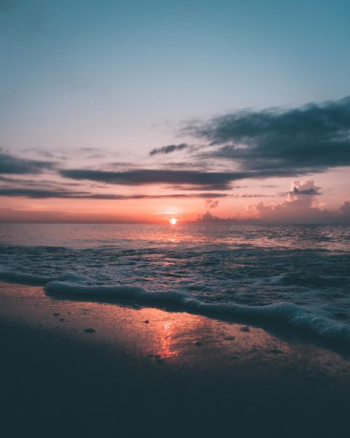 beach during dawn beach during dawn