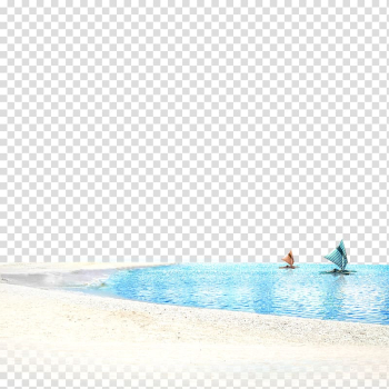 Beach Gift Poster Birthday, Sandy beach Boat transparent background PNG clipart