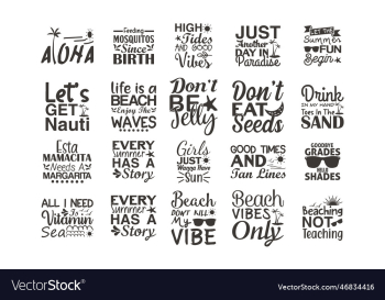 beach quotes svg bundle beach quotes svg bundle
