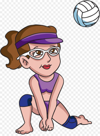 Beach volleyball Cartoon Clip art - beach volley Beach volleyball Cartoon Clip art - beach volley