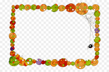 Bead Clip art - Halloween frame Bead Clip art - Halloween frame