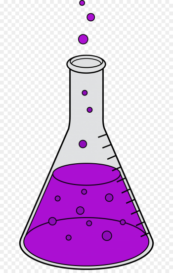 Beaker, Chemistry, Laboratory, Violet, Liquid PNG