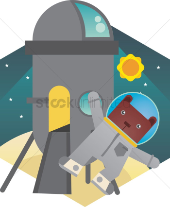Bear in space Bear in space