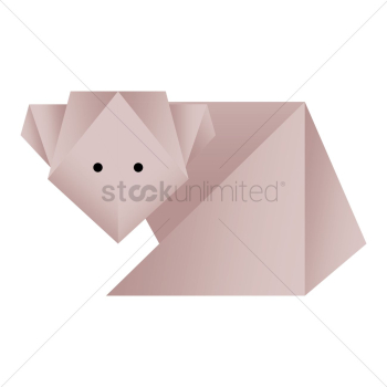 Bear origami Bear origami