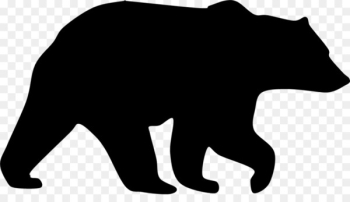 Bear Scalable Vector Graphics AutoCAD DXF Clip art - Grizzly Bear Graphics 