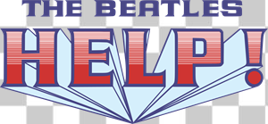 Beatles: Help! Album Logo Vector