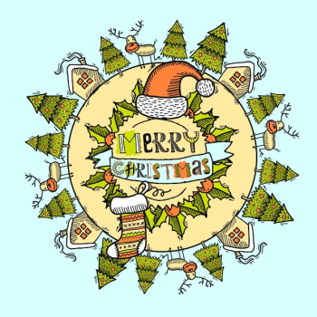 Beautiful christmas background Beautiful christmas background