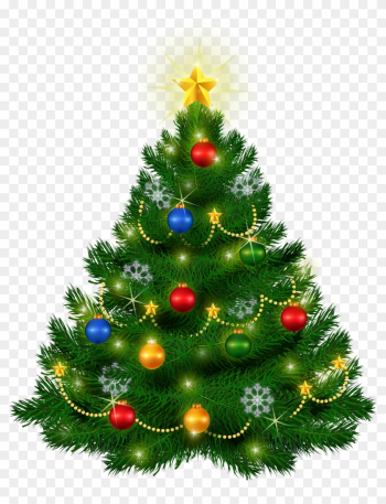 Beautiful Christmas Tree Png Clipart Image - X Mas Tree