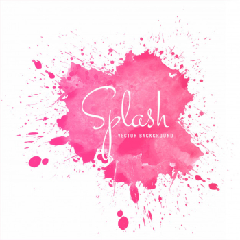 Beautiful colorful soft watercolor splash vector Beautiful colorful soft watercolor splash vector