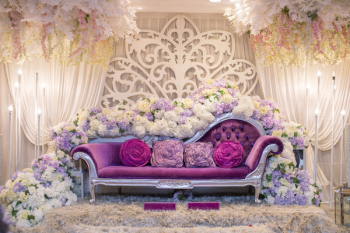 Beautiful decoration wedding ceremony