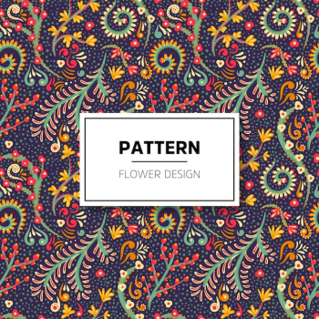Beautiful floral pattern Beautiful floral pattern